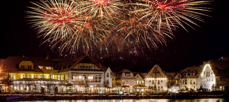 SILVESTER IM DORF AM SEE
